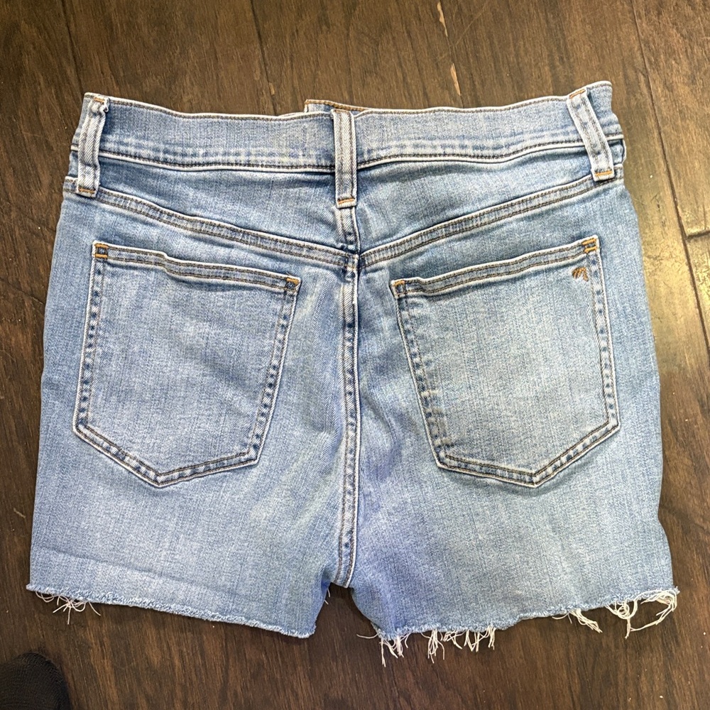 Madewell Light Blue Jean Shorts - Picture 3 of 3